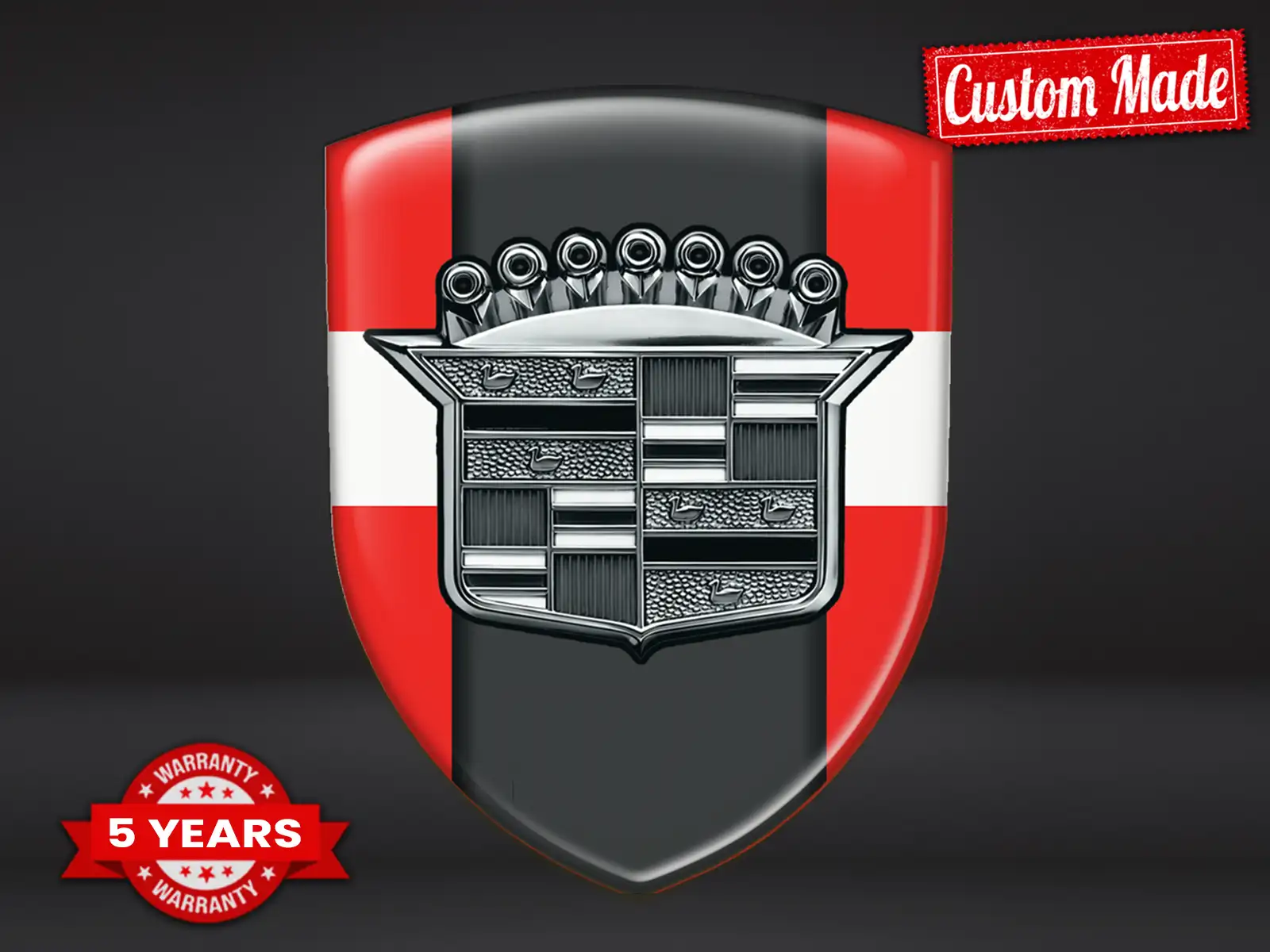 Cadillac Stickerdruck Racing Luxus Professionell